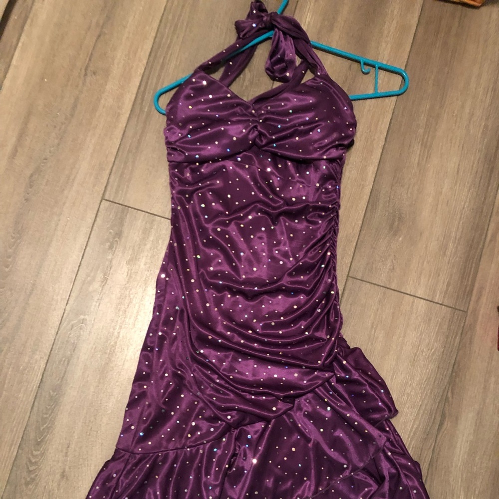 Purple dress